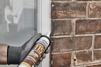 Everbuild 115 General Purpose Building Mastic Pointing Sealant Grey 310ml (Pack of 3) - 8