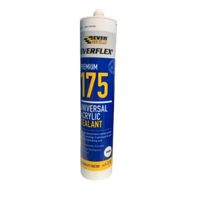 Everbuild 175 Universal Acrylic Sealant Brown 300ml (Pack of 3)
