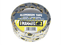 Everbuild 2ALUM50 Aluminium Tape 50mm x 45m EVB2ALUM50