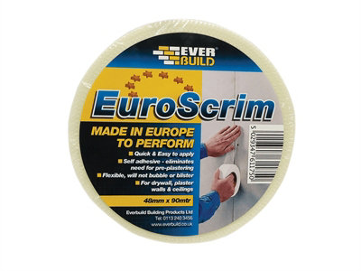 Everbuild 2EURO100 EuroScrim Tape 100mm x 90m EVB2EURO100