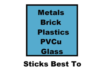 Everbuild 335BK Everflex 335 Construction Silicone Black 295ml EVB335BK - 7
