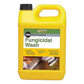Everbuild 404 Fast Powerful Fungicidal Wash, 5 Litre