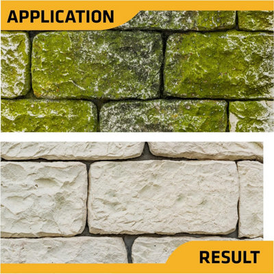 Everbuild 404 Fast Powerful Fungicidal Wash – Removes Lichens Fungi And Algae Exterior And Interior Use 5 Litre~p214598243