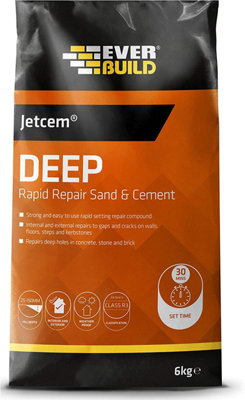 EVERBUILD 6KG  JETCEM PREMIX SAND & CEMENT JETMIX6