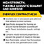 Everbuild AC50 High Strength Acoustic Sealant & Adhesive - 380ml - White (Pack of 3)