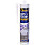 Everbuild Bath and Kitchen Acrylic Sealant, White, 290 ml (Pack of 3)