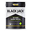 Everbuild Black Jack 903 Bitumen Trowel Mastic Trowellable Bituminous Compound Black 1 Litre (Pack Of 3)