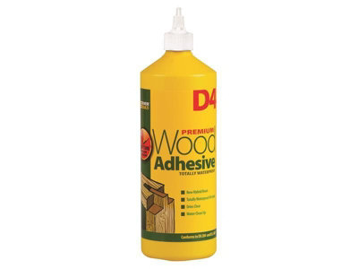 Everbuild D41 D4 Wood Adhesive 1 litre EVBD41 DIY at B&Q