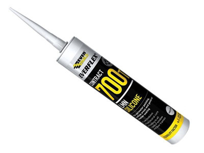 Everbuild Everflex Silicone 700T Clear 310ml Size Cartridge