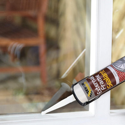 Everbuild External Frame Sealant Brown C3 Size Cartridge