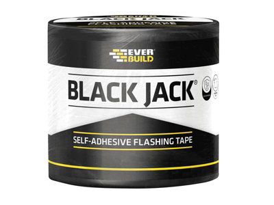 Everbuild FLDIY150 Black Jack Flashing Tape, DIY 150mm x 3m EVBFLDIY150