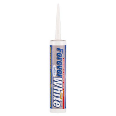 Everbuild Forever White Silicone C3 Size Cartridge