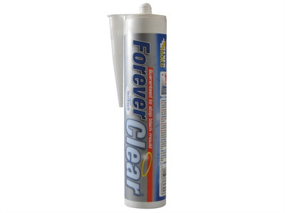 Everbuild FOREVERCLEAR Forever Clear Sealant 295ml EVBFOREVERCL