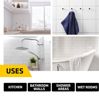 Everbuild FWREVIVE 200ml Forever Grout Reviver White  (Pack of 12) - 6