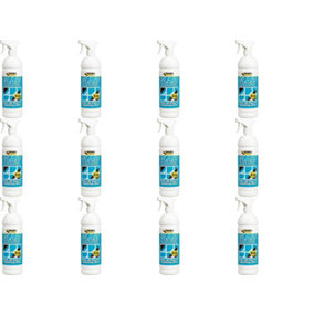 Everbuild Glass Cleaner Ready To Use Spray, 1 Litre (Pack of 12)