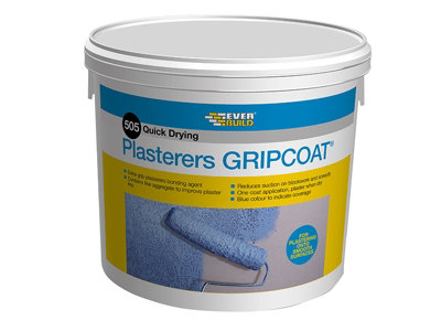 Everbuild GRIPCT10 505 Plasterer's GRIPCOAT 10 litre EVBGRIPCT10