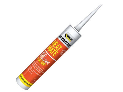 Everbuild HEAT Heat Mate Sealant Red 295ml EVBHEAT