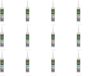 Everbuild Instant Nails White - 290 ml (Pack of 12)