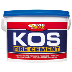 Everbuild KOS Fire Cement, Black, 500 g