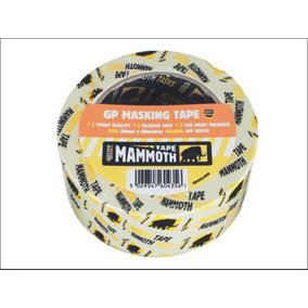 Everbuild - Mammoth Retail Masking Tape 19mm x 50m