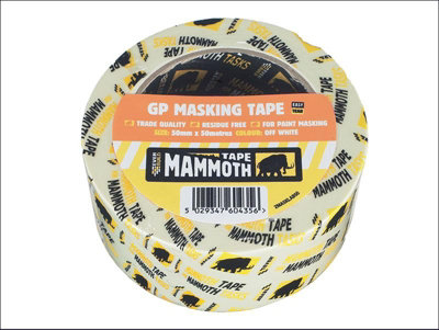 Everbuild - Mammoth Retail Masking Tape 50mm x 50m