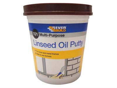 Everbuild MPBN2 101 MultiPurpose Linseed Oil Putty Brown 2kg