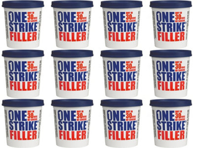 Everbuild One Strike Filler 250ml    ONE025(n) (Pack of 12)
