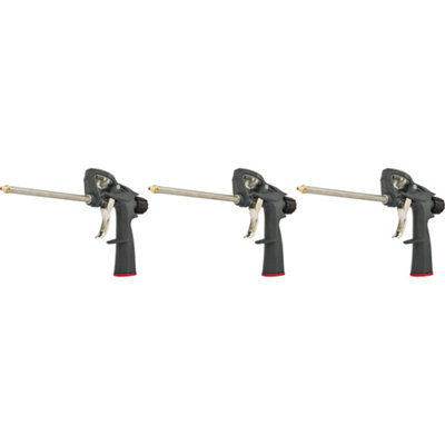 Everbuild P65 Heavy Duty Metal Expanding Foam Gun Applicator (Pack of 3)