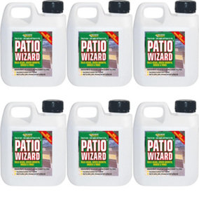 Everbuild Patio Wizard Concentrated 1 Litre (Pack of 6)