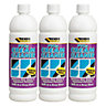 Everbuild PVCC1 PVCU Cream Cleaner 1L (Purple Bottle) (Pack of 3)
