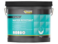 Everbuild RES10 702 Water Resistant Tile Adhesive 16kg/10 litre EVBRES10