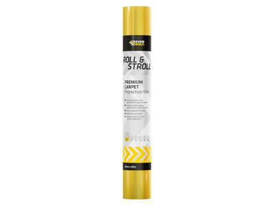 Everbuild ROLL75 Roll & Stroll Premium Carpet Protector 600mm x 75m EVBROLL75