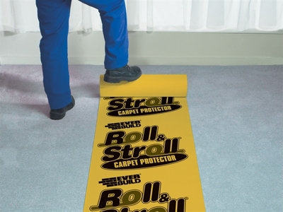 Everbuild ROLL75 Roll & Stroll Premium Carpet Protector 600mm x 75m EVBROLL75