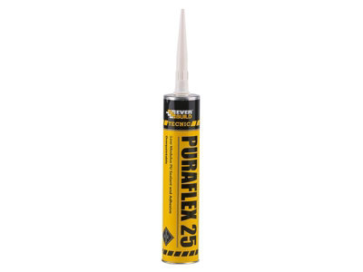 Everbuild Sika 465347 Tecnic Puraflex 25 Buff C3 EVBINDPU25BU