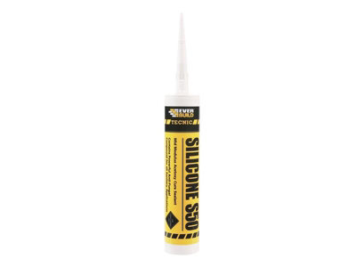 Everbuild Sika 486430 Tecnic Silicone S50 Manhattan Grey 310ml EVBS50MAN