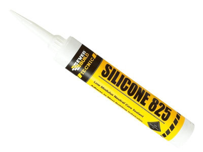 Everbuild Sika 534360 Tecnic Silicone 825 Sealant Dark Anthracite 7016 380ml