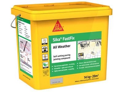 Everbuild SKFFIXGY14 Sika FastFix All Weather Grey 14kg EVBFFIXGY14