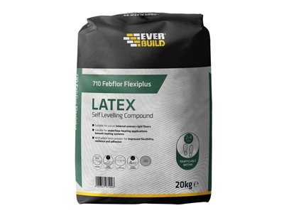 Everbuild SLPLUS20 710 Febflor Flexiplus Latex Grey 20kg EVBSLPLUS20