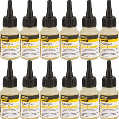 Everbuild Stick 2 De-Bonder Solvent Based Fast Acting Formula 20ml Pack of 12