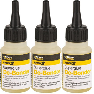 Everbuild Stick 2 De-Bonder Solvent Based Fast Acting Formula 20ml Pack of 6