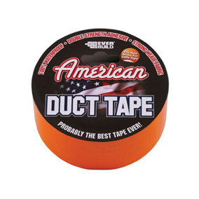 Everbuild USDUCT0G25 American Duct Tape 50mm x 25m Orange EVBUSDTO25M