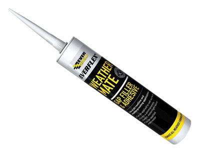 Everbuild WEACL Weather Mate Multi-Use Gap Filler & Adhesive 295ml EVBWEACL