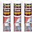 Everbuild Weather and Waterproof Window and Door Frame Acrylic Sealant, White, 290 ml         EXTWE(n) (Pack of 3)