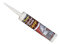 Everbuild Weather and Waterproof Window and Door Frame Acrylic Sealant, White, 290 ml