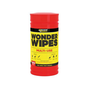 Everbuild WIPE80 Wonder Wipes Trade (Tub 100) EVBWIPE80