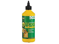Everbuild WOOD05 502 All Purpose Weatherproof Wood Adhesive 500ml EVBWOOD05
