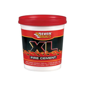 Everbuild XL Fire Cement, Buff, 1 kg
