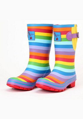 Evercreatures Rainbow Short Wellies