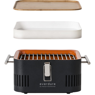 Everdure by Heston Blumenthal CUBE™ Portable Charcoal Grill - Graphite