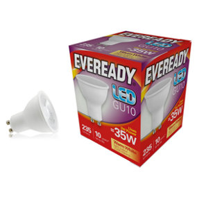 Eveready 3.1w GU10 3000k LED Bulb - Warm White